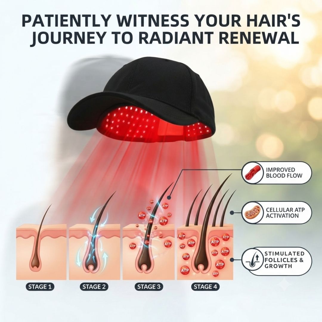 Infrared Red Light Therapy Cap For Hair Growth