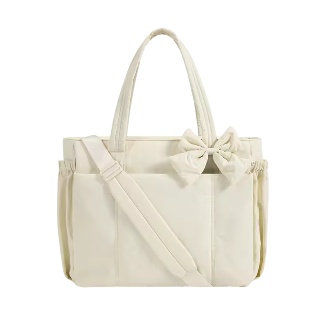 Crush Bow Large Travel Tote with Changing Pad