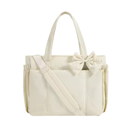 Crush Bow Large Travel Tote with Changing Pad