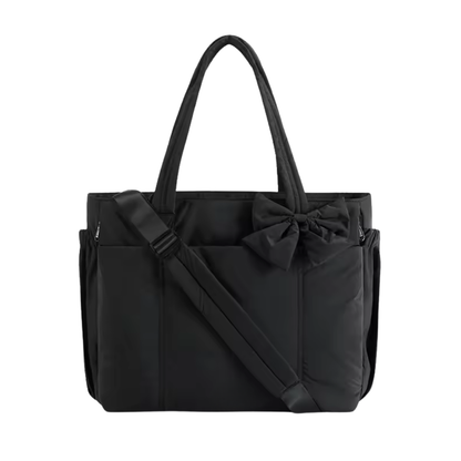 Crush Bow Large Travel Tote with Changing Pad