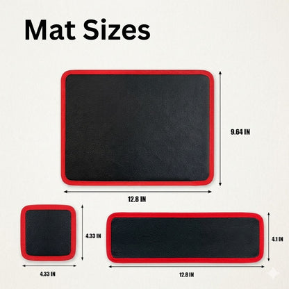 3-Piece Magnetic Tool Parts Mat Set
