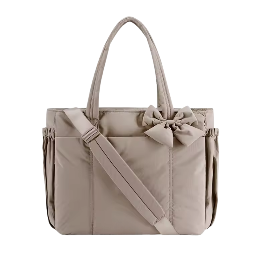 Crush Bow Large Travel Tote with Changing Pad