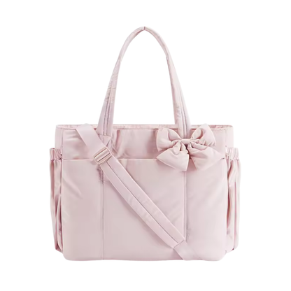 Crush Bow Large Travel Tote with Changing Pad