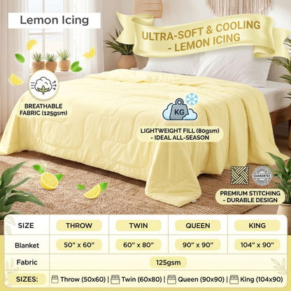 Cooling Comforter For Hot Sleepers-Ice Cream Comforter
