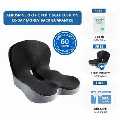 AeroSpine Orthopedic Seat Cushion