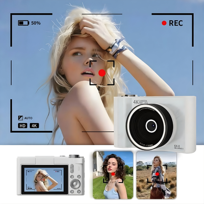 4K Y2K Foldable Screen Digital Camera