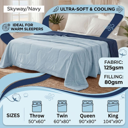 Cooling Comforter For Hot Sleepers-Ice Cream Comforter