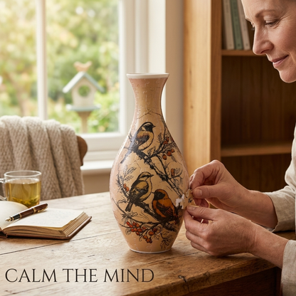 3D Relaxation Puzzle Vase – Your Creative Stress-Relief Retreat