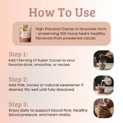 Support Raynaud’s syndrome & Cardiovascular Wellness - Naturally, With Ceremonial Cacao