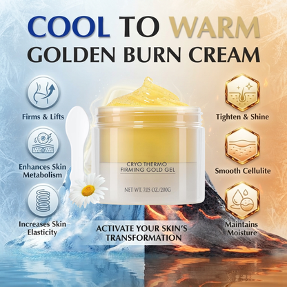 Skin Tightening Cellulite Massage Cream for Body with Cryogold (7.05oz/200G)