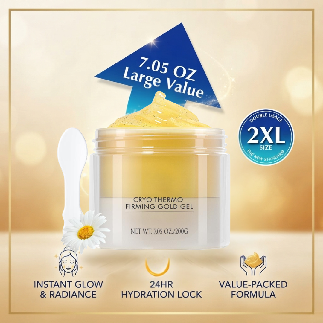 Skin Tightening Cellulite Massage Cream for Body with Cryogold (7.05oz/200G)