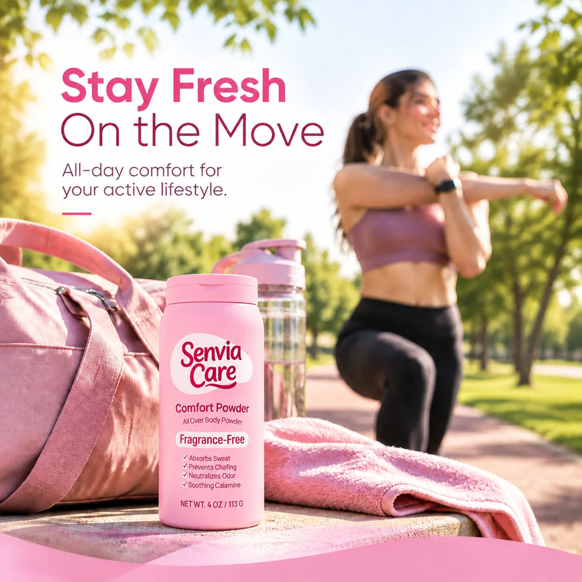 SenviaCare® Silk Comfort Powder