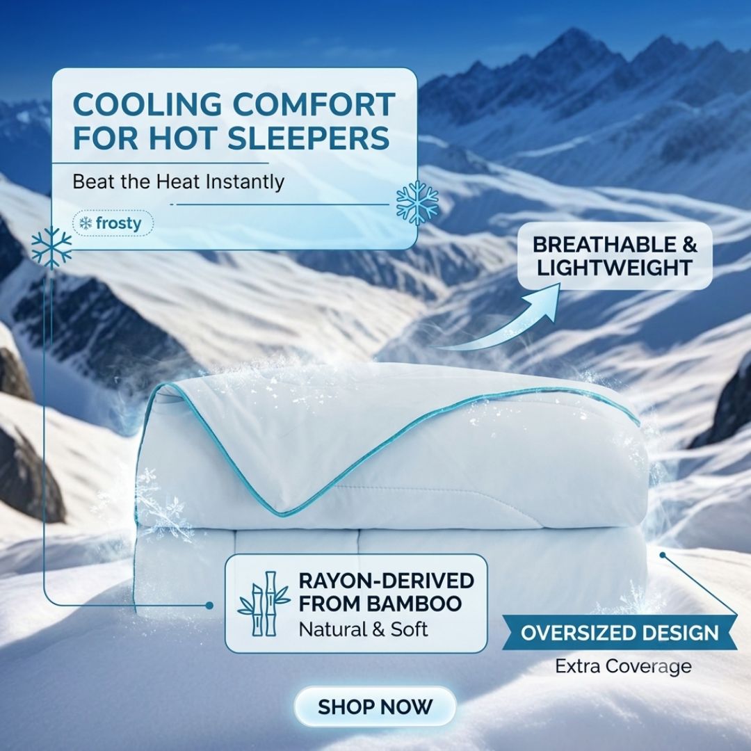Cooling Comforter For Hot Sleepers-Ice Cream Comforter