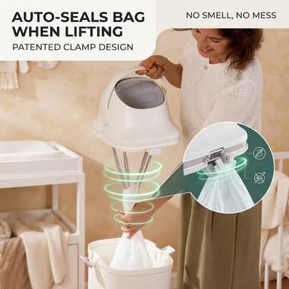 Diaper Pail – Odor-Locking Waste Disposal for the Modern Nursery