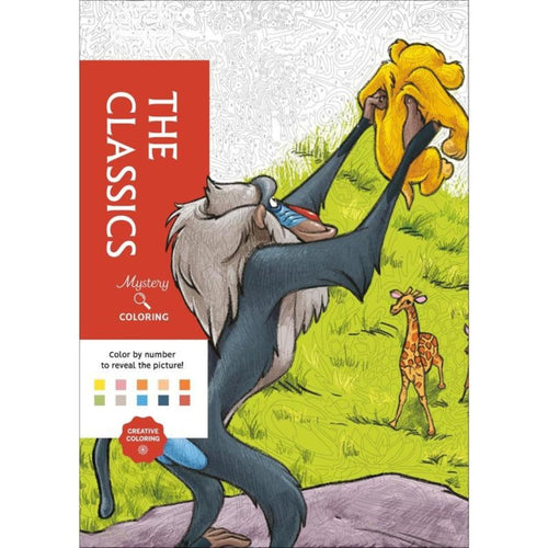 Mystery Coloring: The Classics: A Color by Number Book