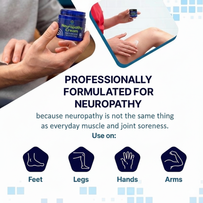 SenviaCare™ Neuropathy Cream - Eliminates 99.8% of Nerve Pain in Just 15 Minutes a Day