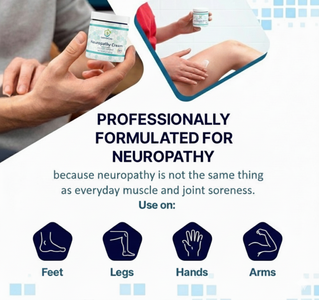 SenviaCare™ Neuropathy Cream V2 - New design!