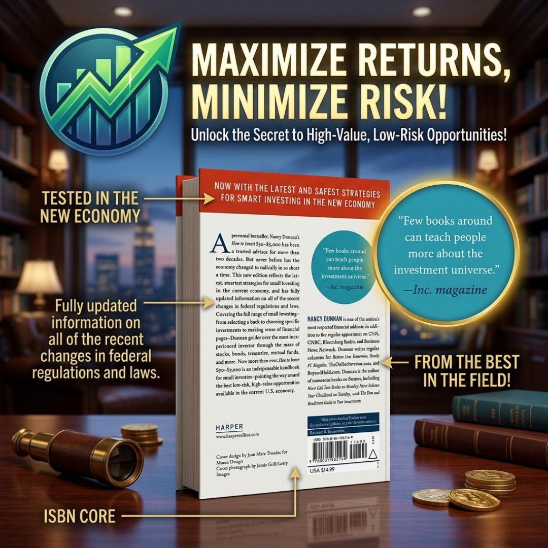 How to Invest $50-$5,000: The Small Investor's Step-by-Step Plan for Low-Risk Investing in Today's Economy