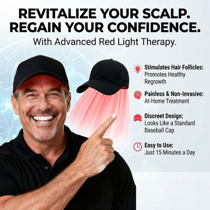 Infrared Red Light Therapy Cap For Hair Growth