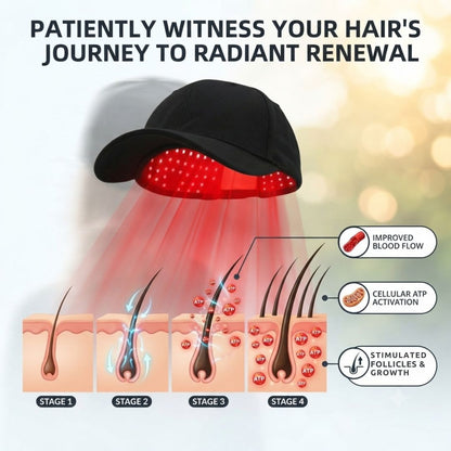 Infrared Red Light Therapy Cap For Hair Growth