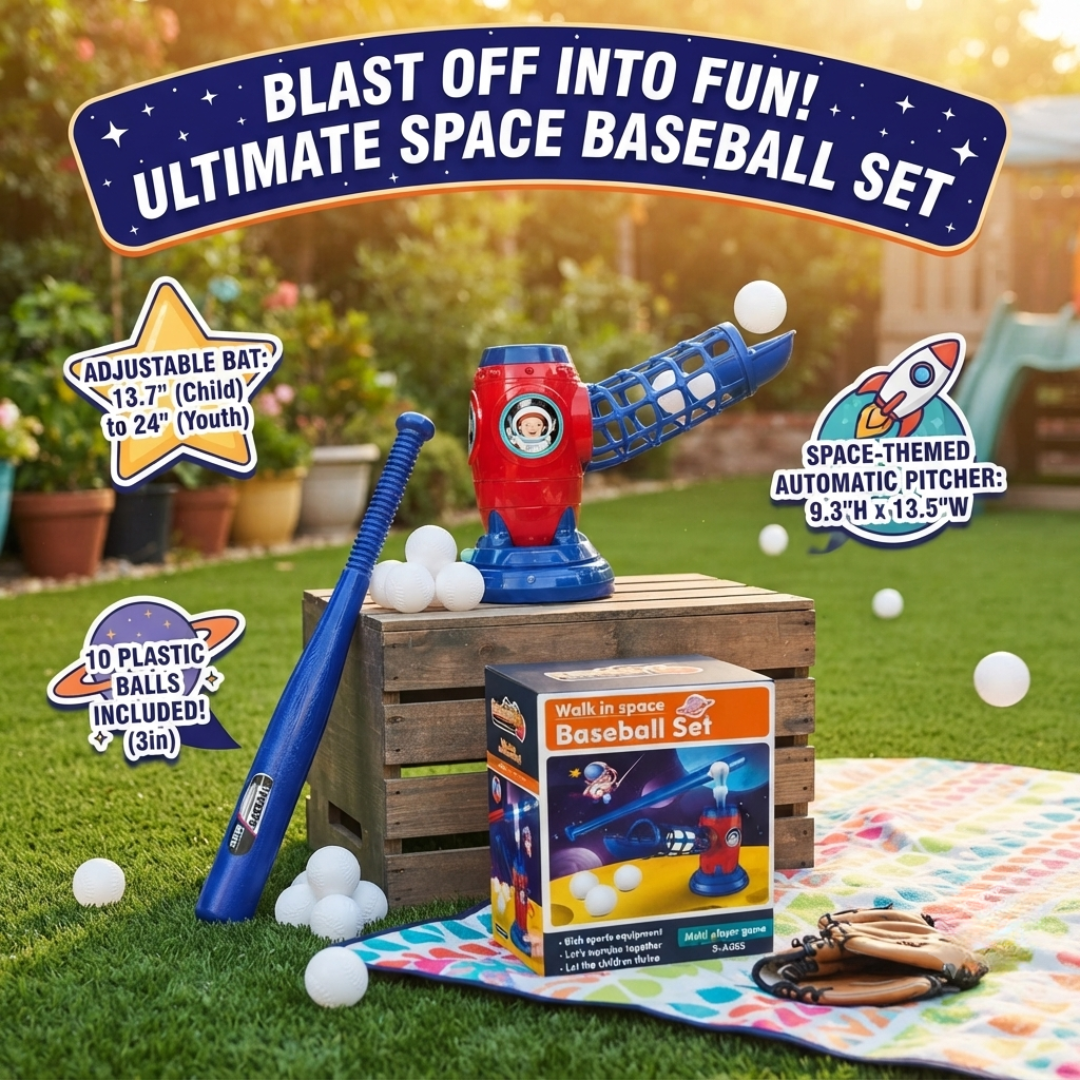 Kids Electronic Baseball Pitching Machine