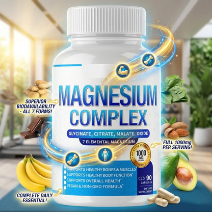 Magnesium Complex 1000mg – Full-Spectrum, Maximum Absorption