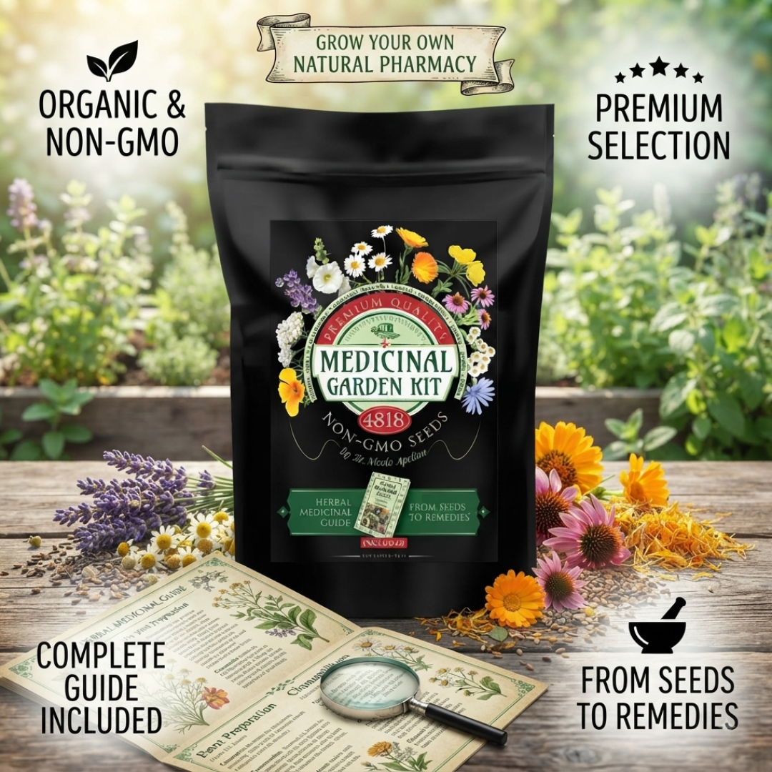 Medicinal Garden Kit | 4,818 Seeds for 10 Medicinal Plants