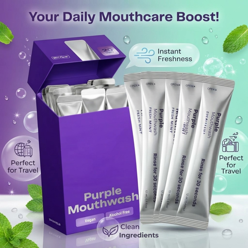 Purple Mouthwash - Sachets 20 Pack