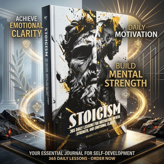 STOICISM: 365 Daily Lessons for Motivation, Mental Strength, and Emotional Clarity Book