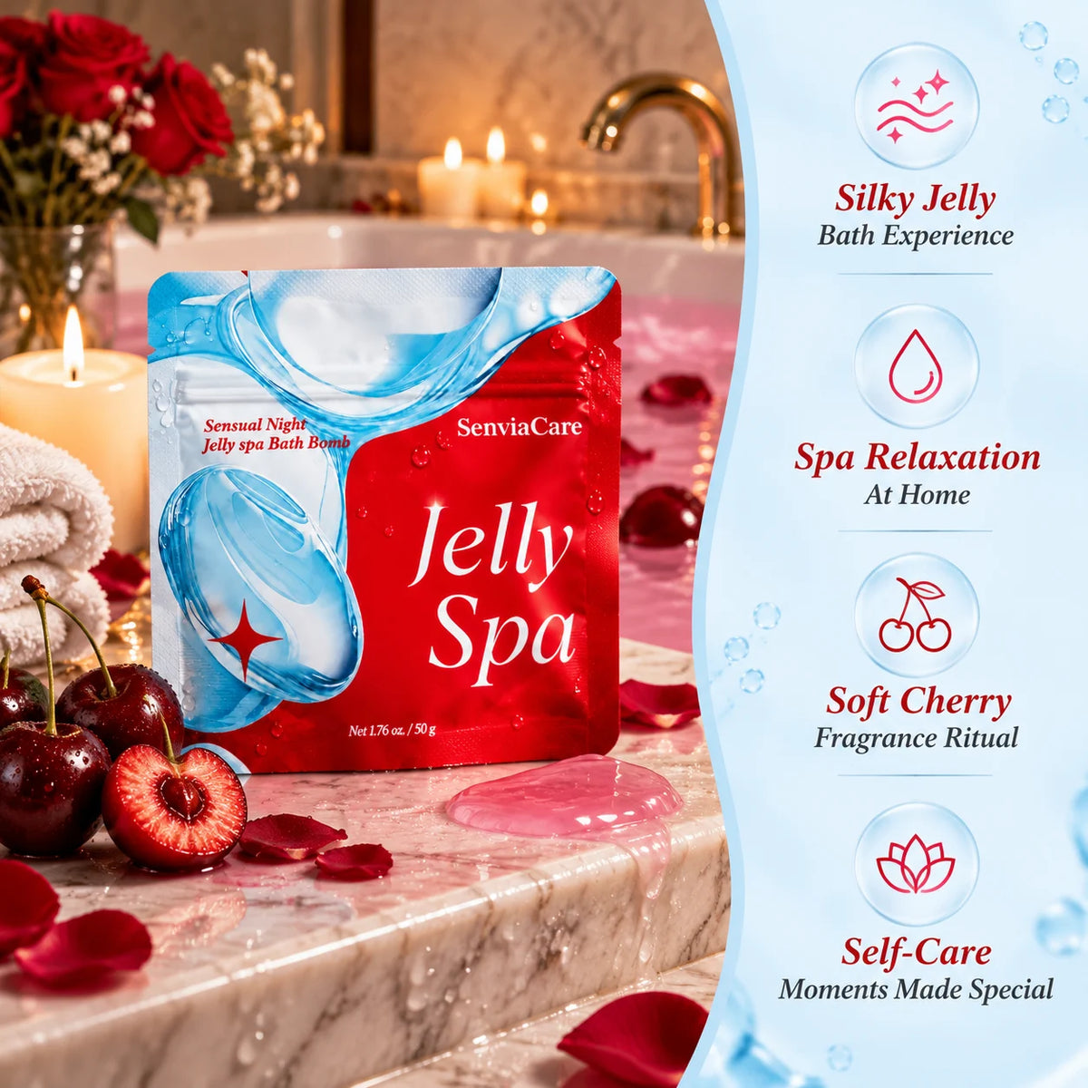 Sensual Jelly Spa Bath Bomb
