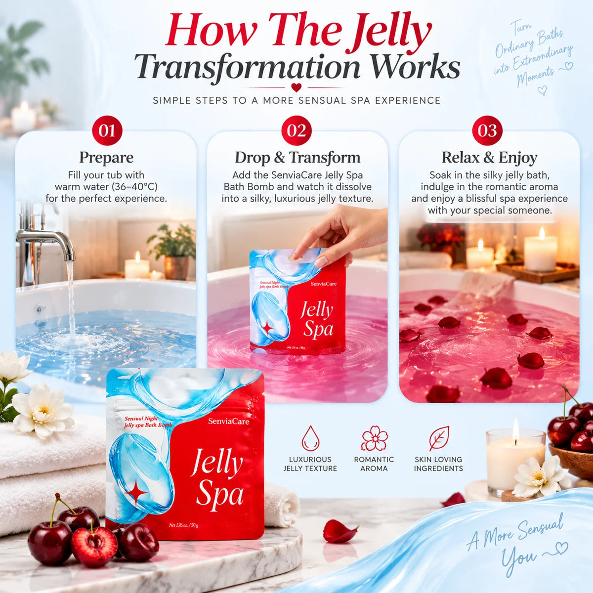 Sensual Jelly Spa Bath Bomb
