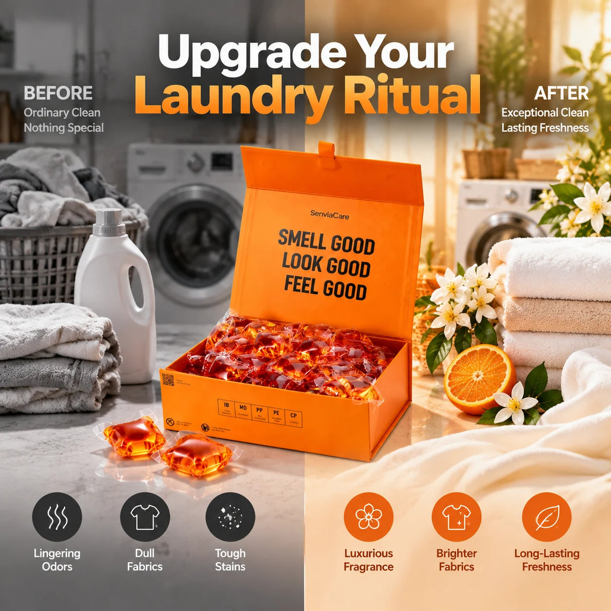 SenviaCare® Laundry Detergent Pods