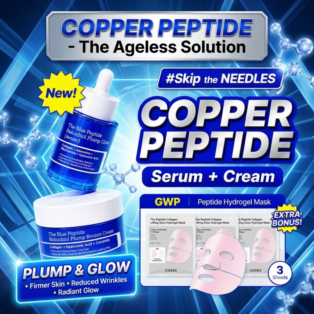 Copper Peptide Power Duo- Serum & Cream Bundle