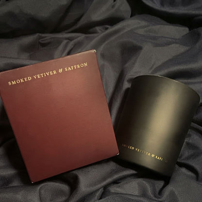 Smoked Vetiver & Saffron Aphrodisiac Candle