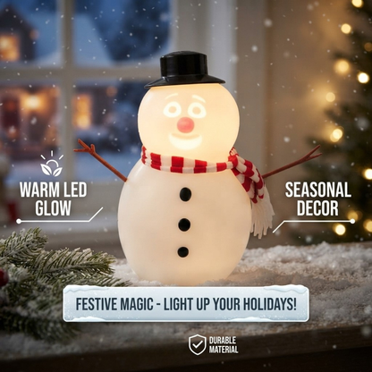 Talking Animated Blink Snowman with Built in Projector & Speaker