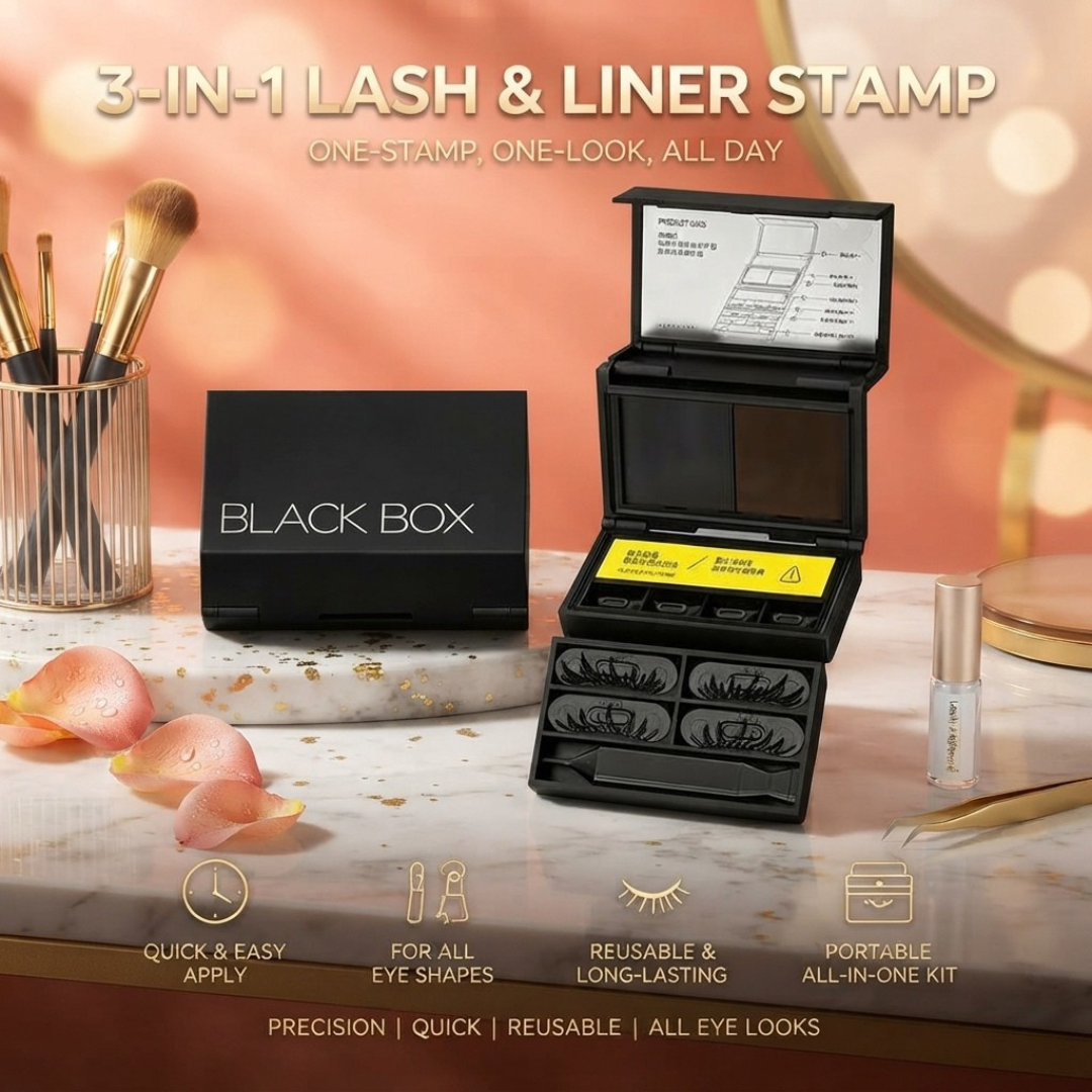 The 3-in-1 Lower Lash, Eyeliner & Beauty Mark Stamp Kit