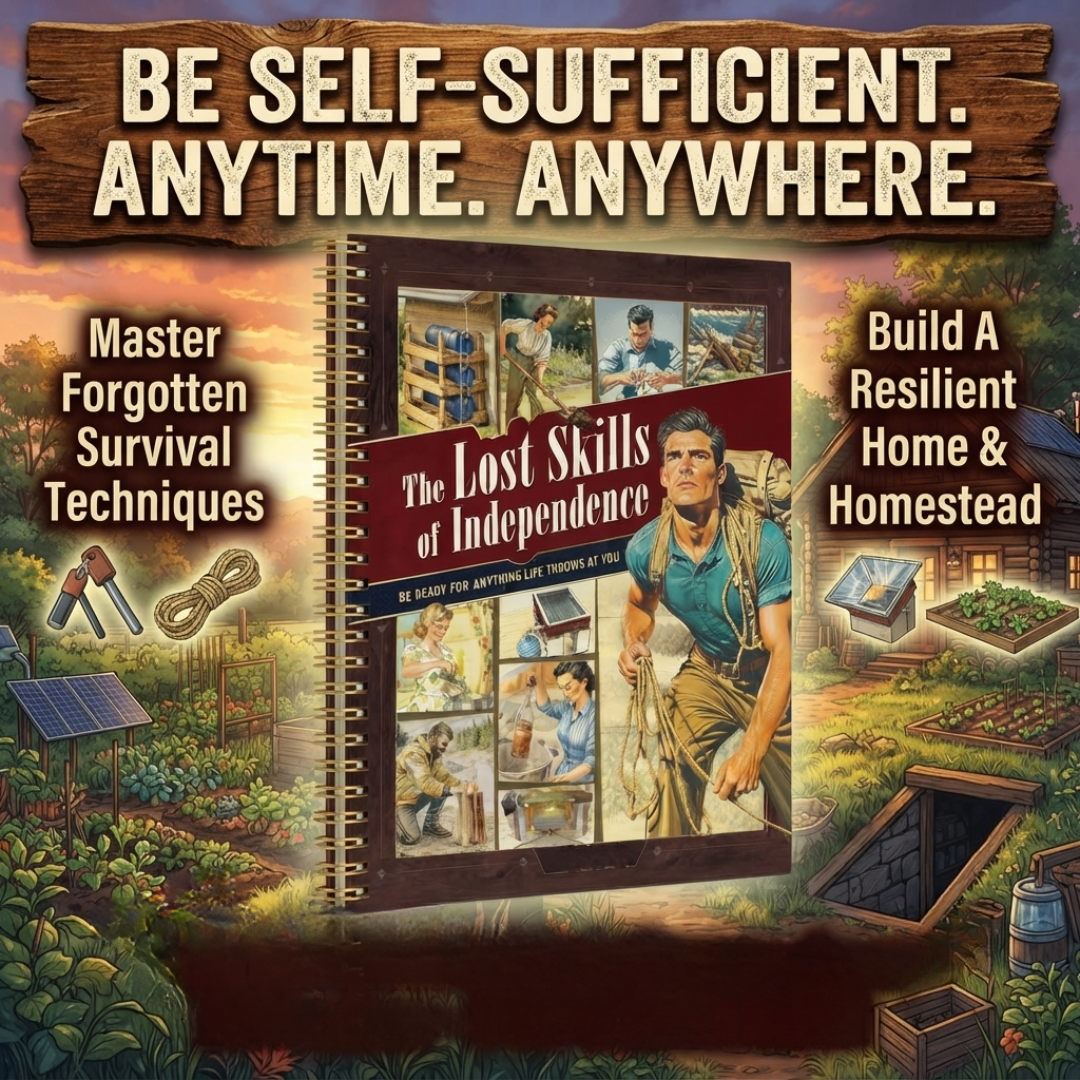 The Lost Skills of Independence Book | 200 Life-Saving Skills