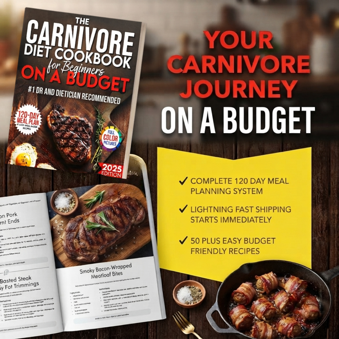 The Carnivore Diet Cookbook for Beginners on a Budget