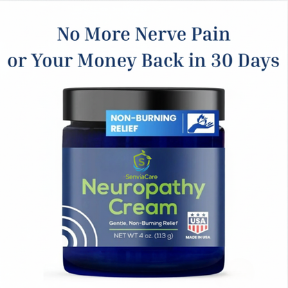 SenviaCare™ Neuropathy Cream - Eliminates 99.8% of Nerve Pain in Just 15 Minutes a Day