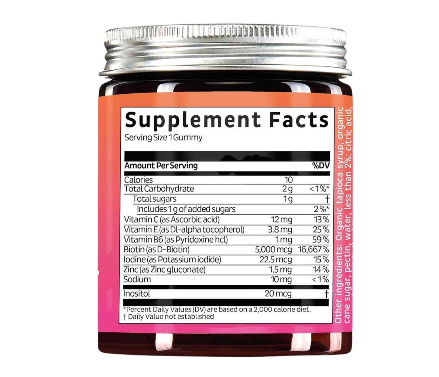 Berry Bliss Hair Vitamin Biotin Gummies