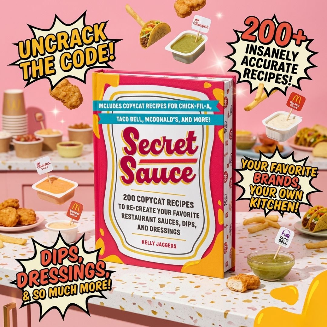 Secret Sauce: 200 Copycat Recipes to Re-Create Your Favorite Restaurant Sauces, Dips, and Dressings
