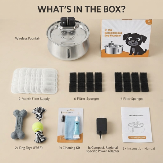 Wireless Water Fountain For Dogs