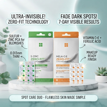 Zero-Fit Blemish & Dark Spot Patch Duo (72 Patches Each)